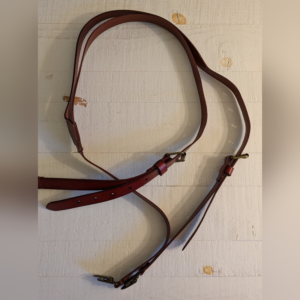 Like New Leather Men's Suspenders, Wedding Suspenders